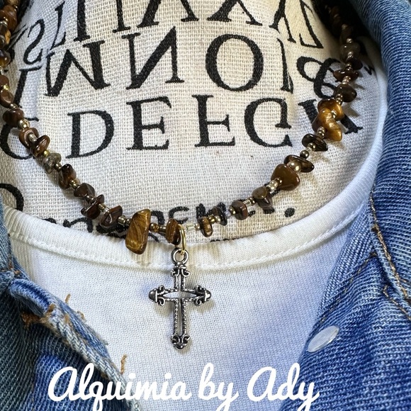 Alquimia by Ady Brown and Silver Necklace - Picture 1 of 3